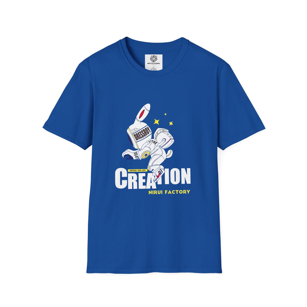 Astronaut Creation T‑Shirt — 'Creation' Space Graphic Tee