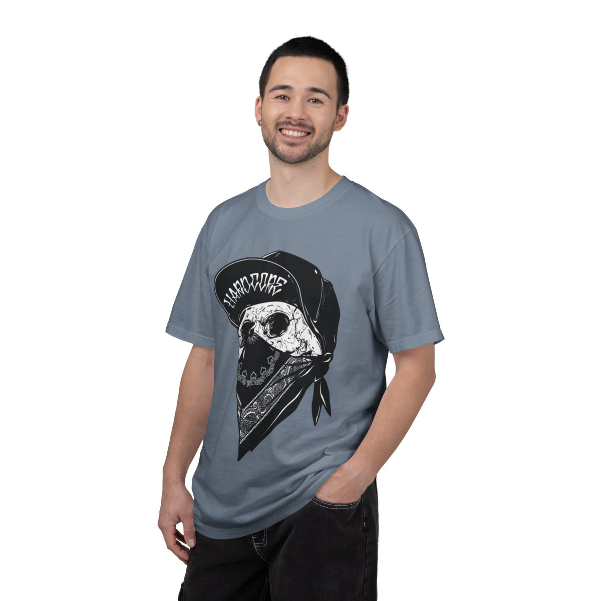Skull Bandana Tee — Streetwear Graphic T-Shirt