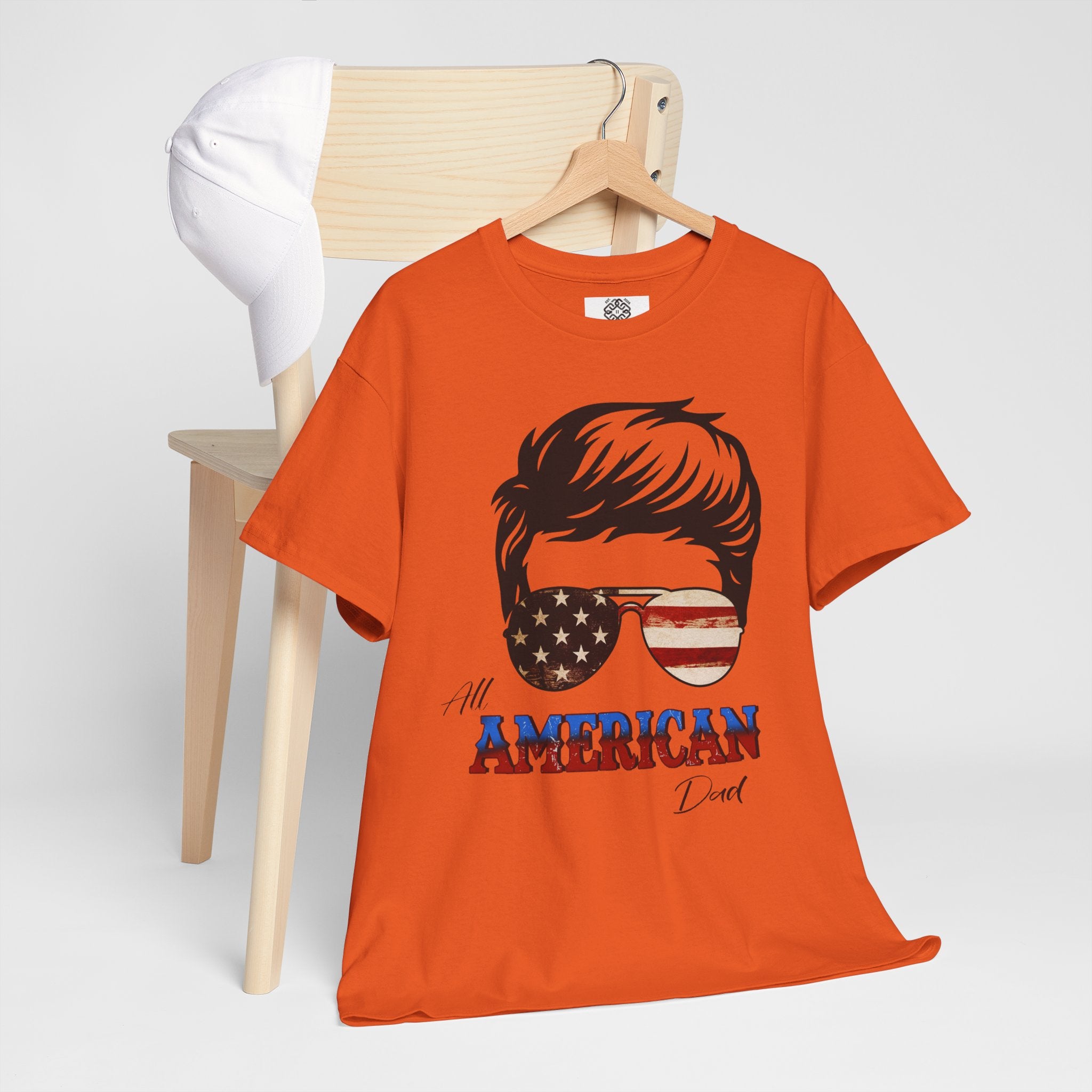 American Sunglasses Graphic Tee — "All American" Patriotic USA T-Shirt