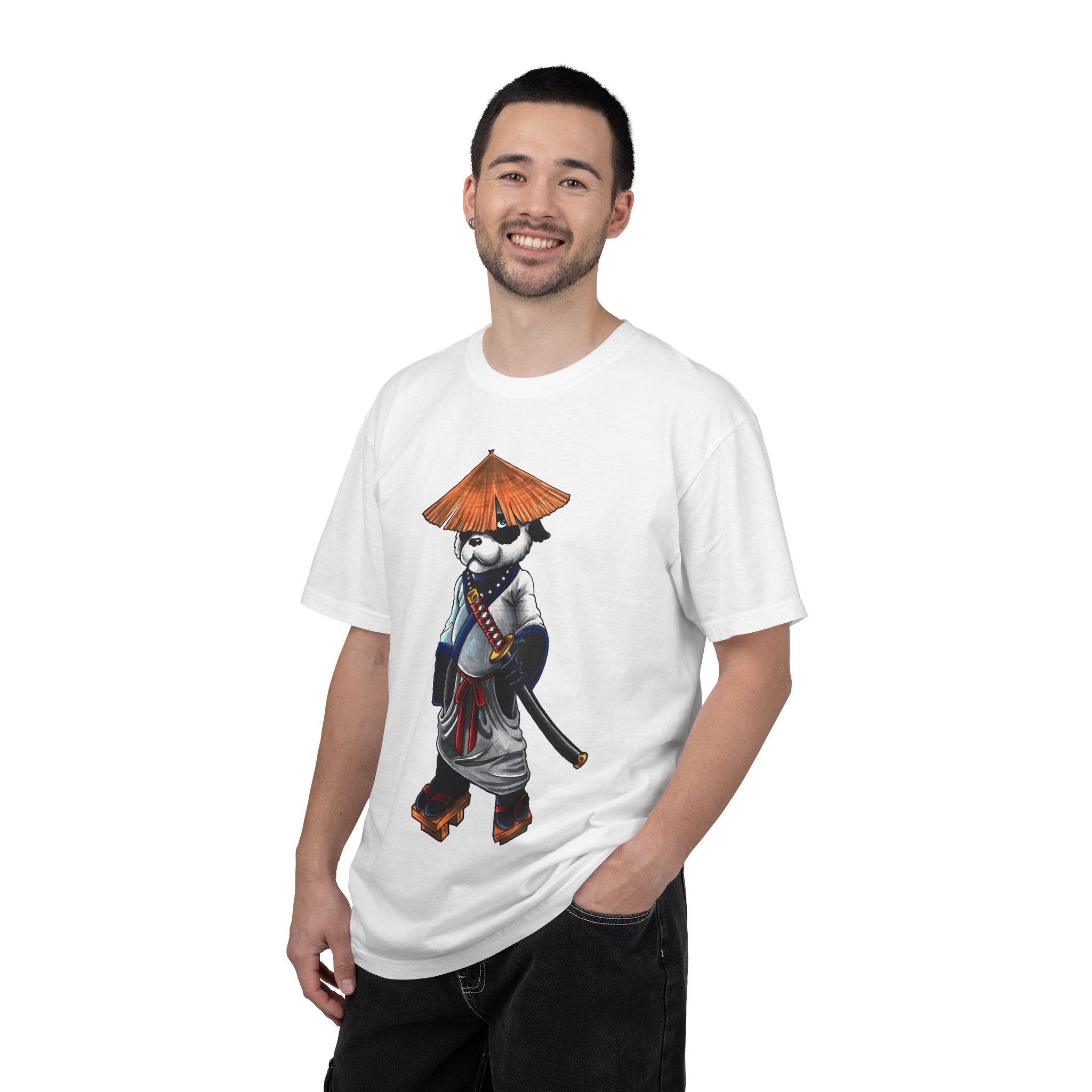 Panda Samurai T‑Shirt — Japanese Warrior Panda Graphic Tee