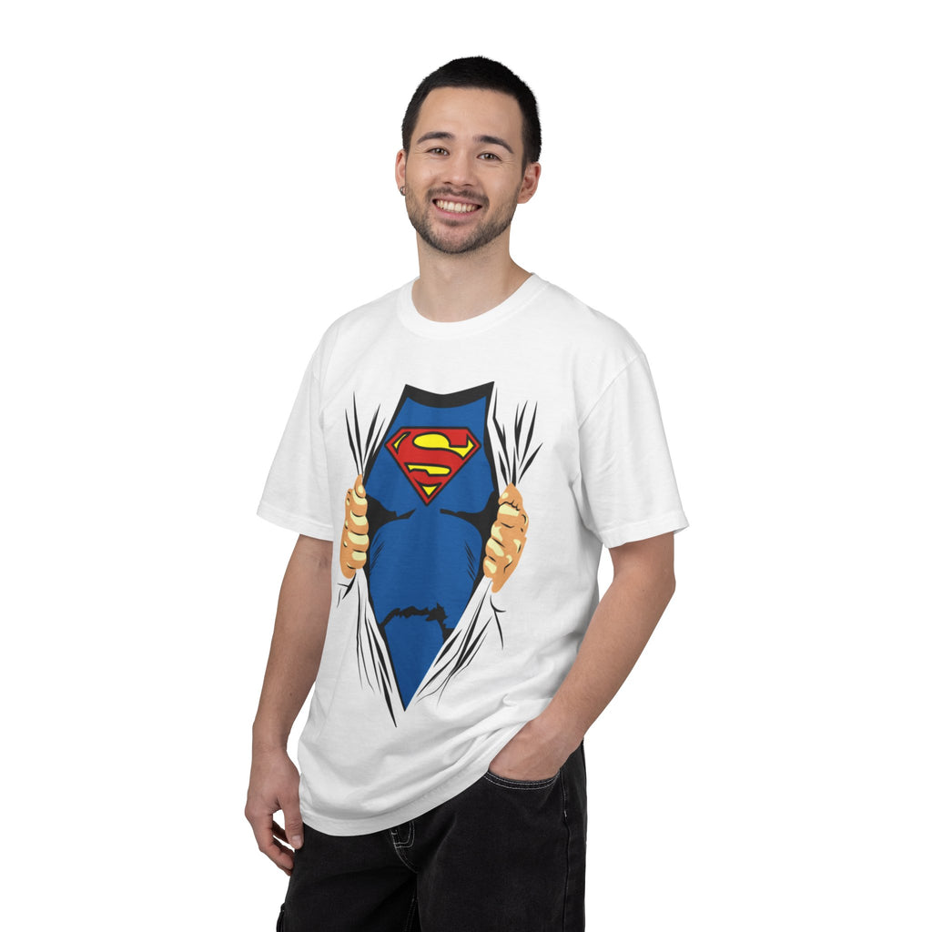 Superman Ripped Shirt Graphic T-Shirt — Superman Logo Reveal Tee