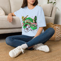 T-Shirt — Retro Cowboy Guitar Graphic Tee (Bold Western Music Design)
