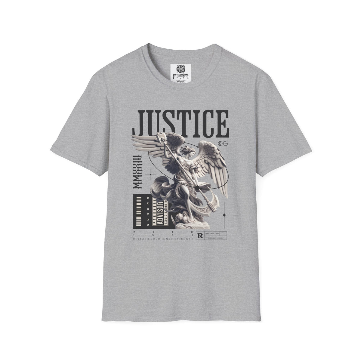 Justice Eagle T-Shirt — Vintage Courtroom Graphic Tee