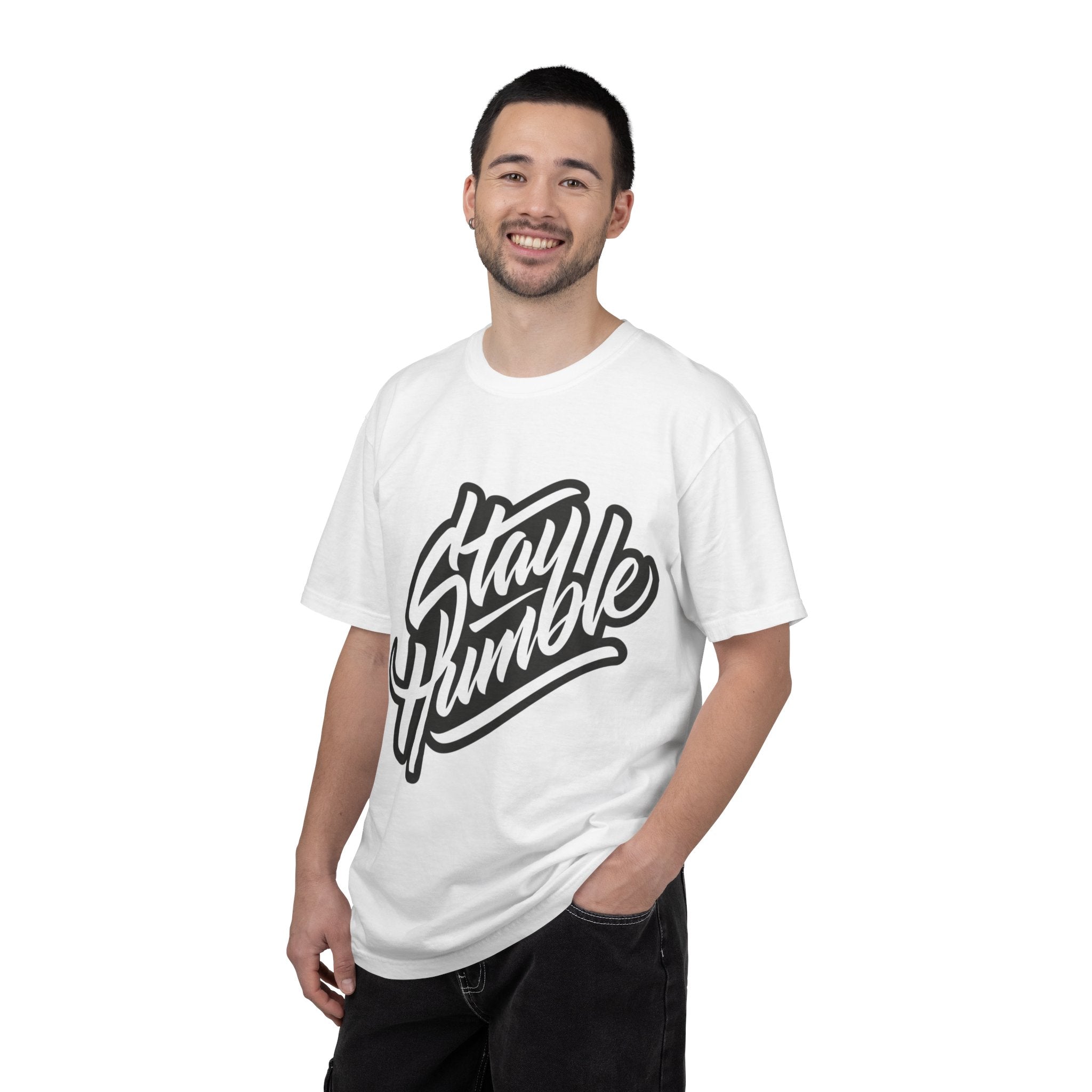 Stay Humble Graphic T-Shirt — Motivational Script Tee