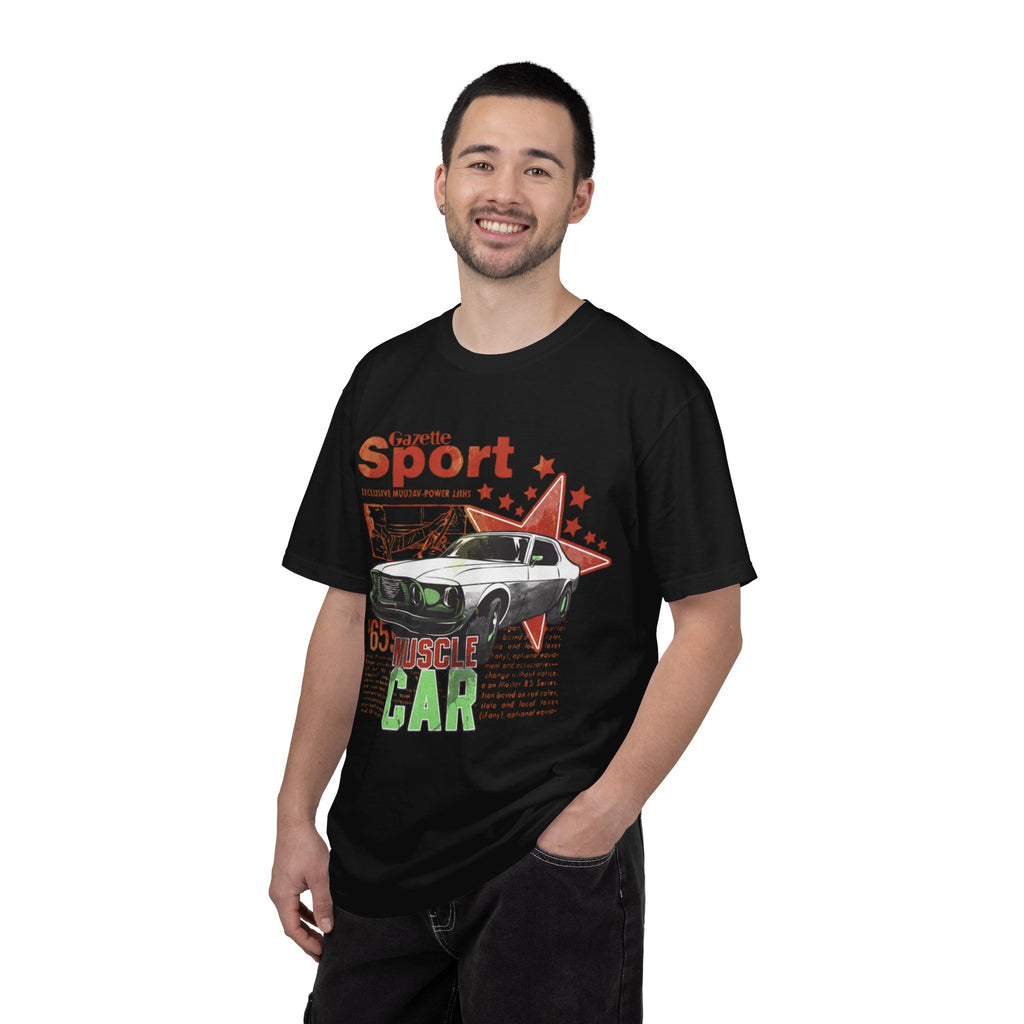 Muscle Car Graphic T-Shirt — '65 Sport Vintage Auto Tee