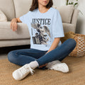 Justice Eagle T-Shirt — Vintage Courtroom Graphic Tee
