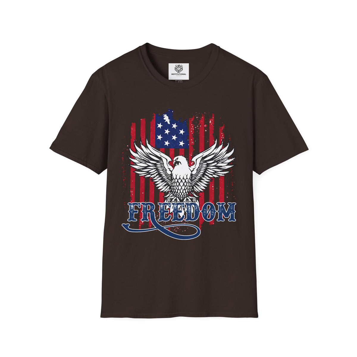 Freedom Eagle T‑Shirt – Patriotic American Flag Graphic Tee