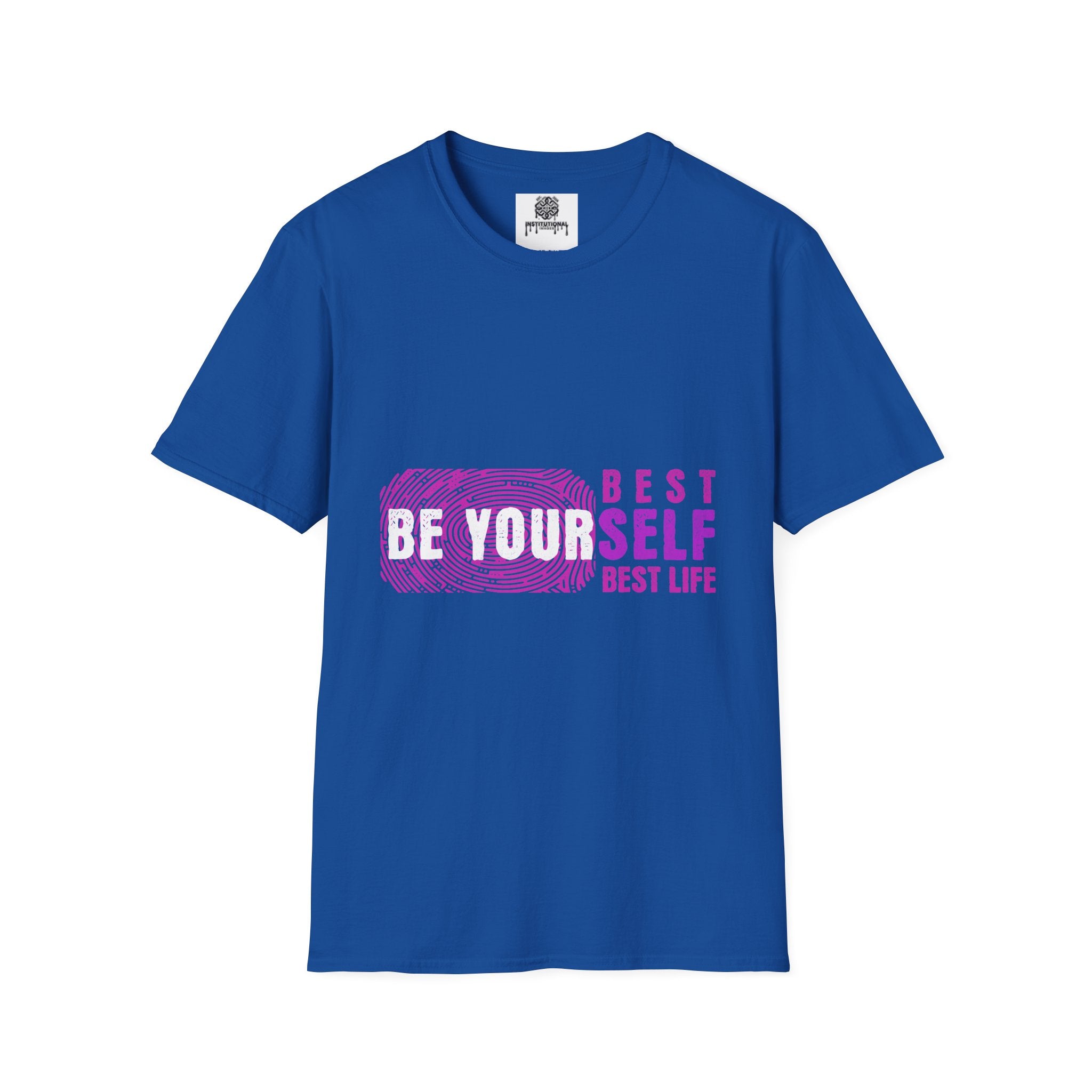 Best Yourself T-Shirt — Inspirational Pink Graphic Tee