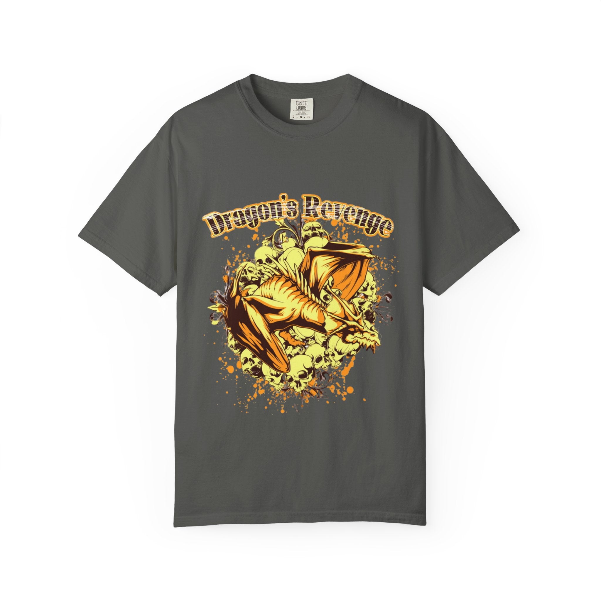 Dragon's Revenge T-Shirt — Fierce Golden Dragon Graphic Tee