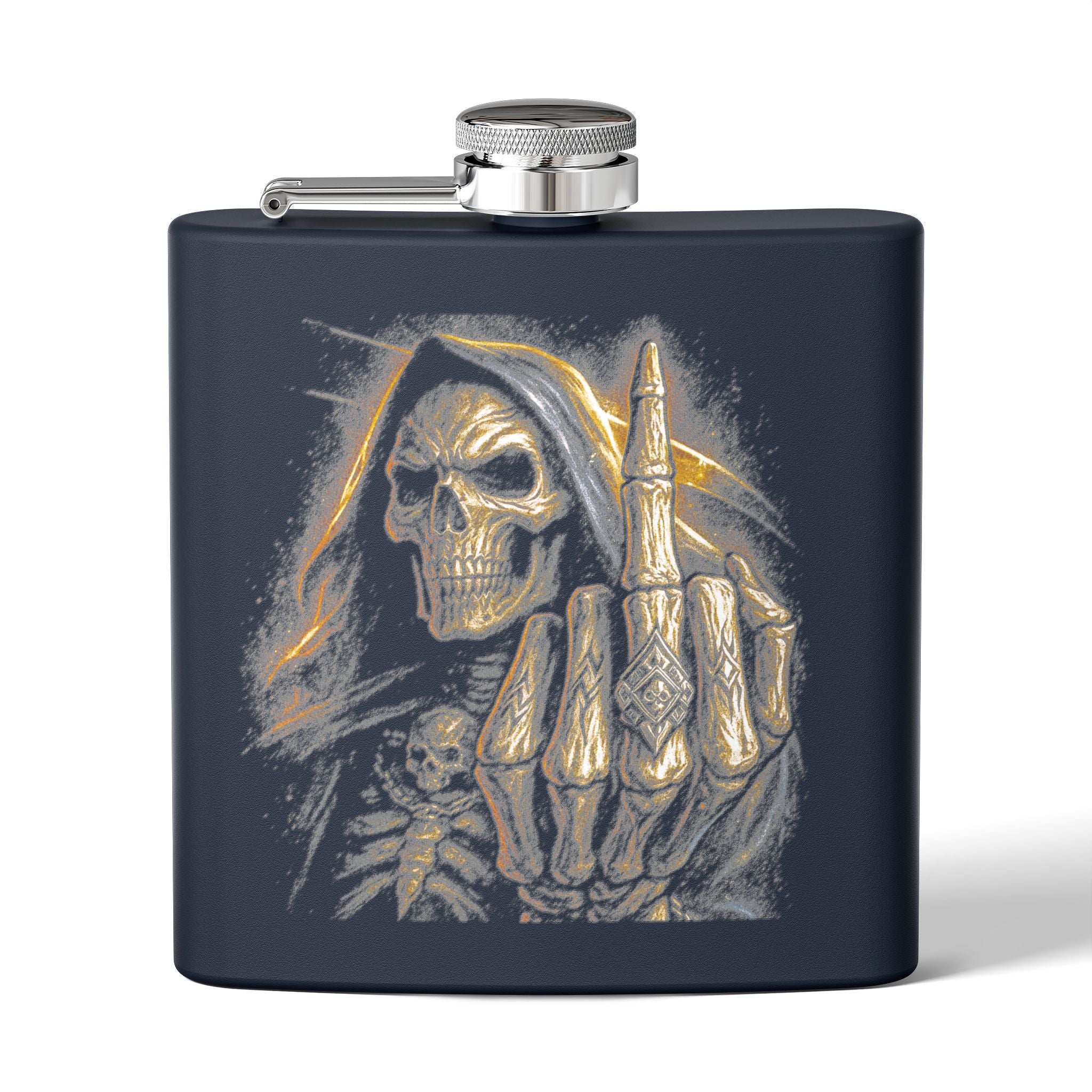 Stainless Steel Flask, 6oz