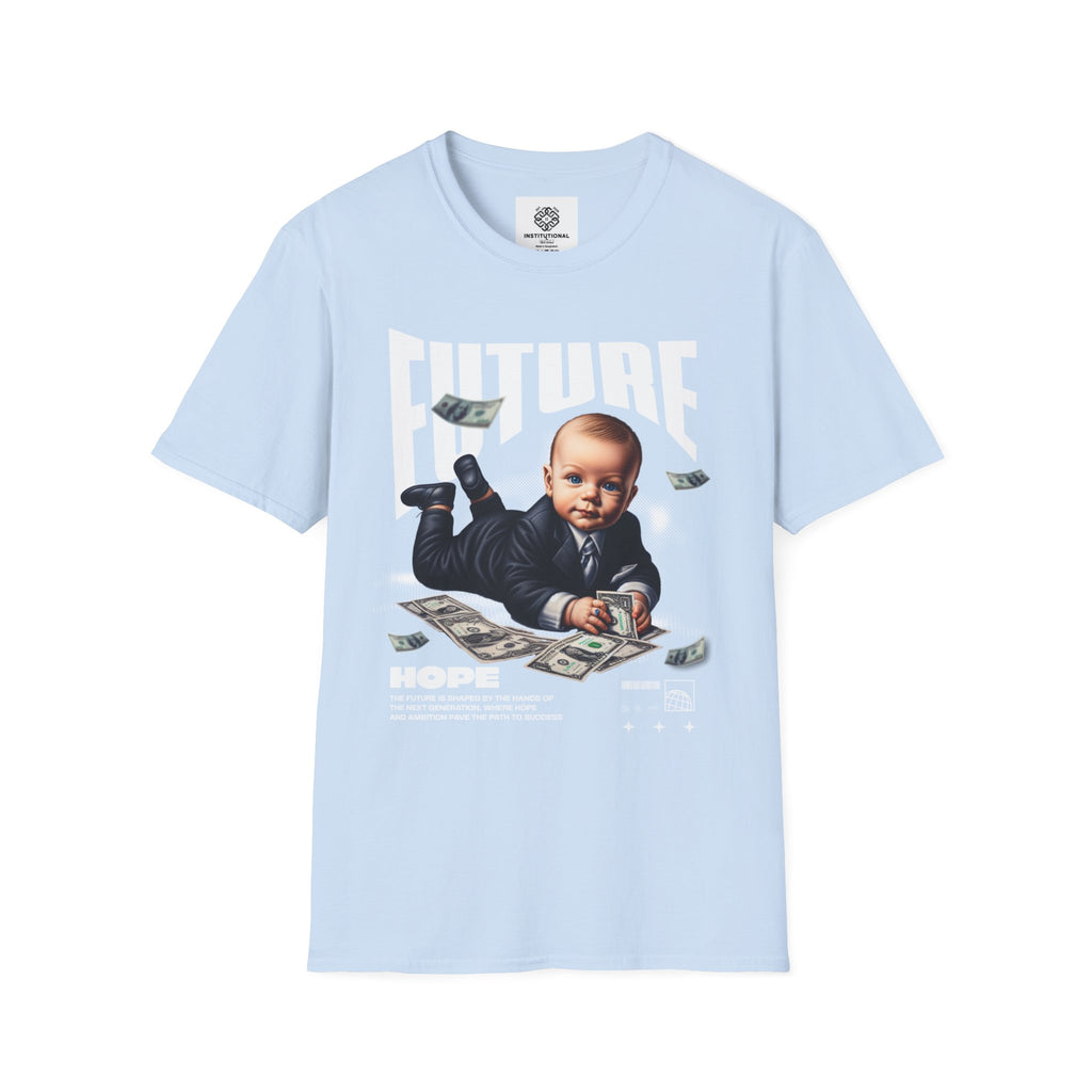 Baby Boss Money Tee — Funny Infant Business Graphic T-Shirt