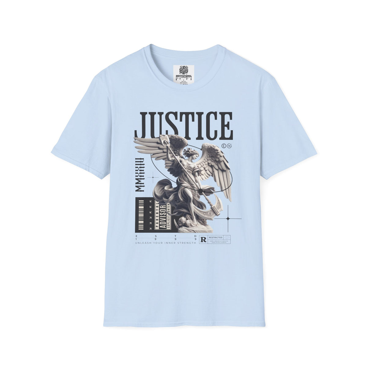 Justice Eagle T-Shirt — Vintage Courtroom Graphic Tee