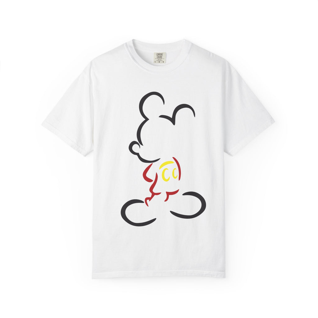 Minimalist Mouse Silhouette T-Shirt