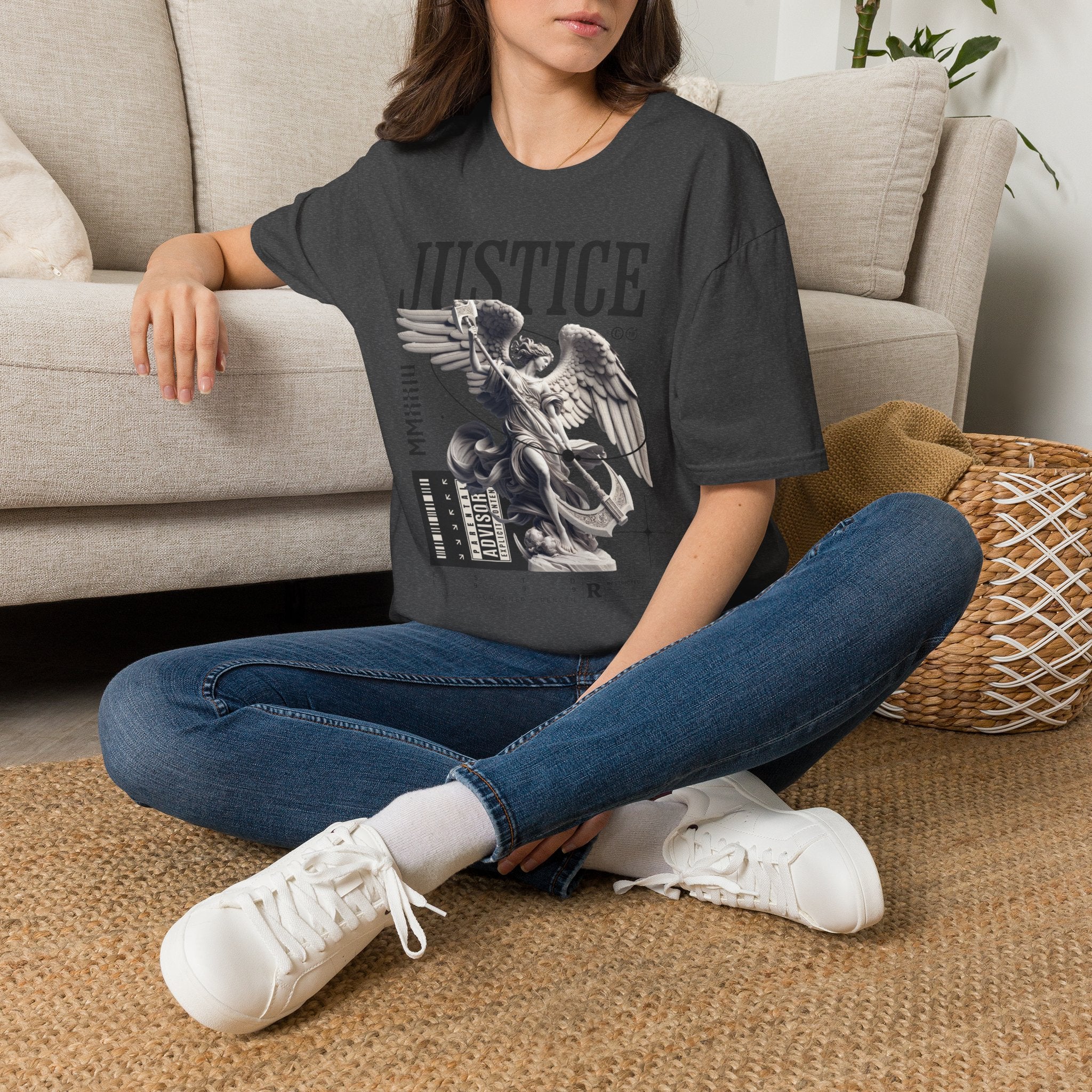 Justice Eagle T-Shirt — Vintage Courtroom Graphic Tee