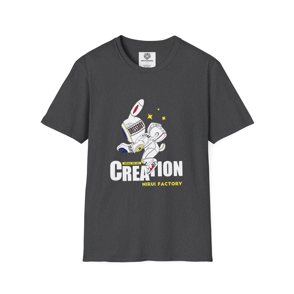 Astronaut Creation T‑Shirt — 'Creation' Space Graphic Tee