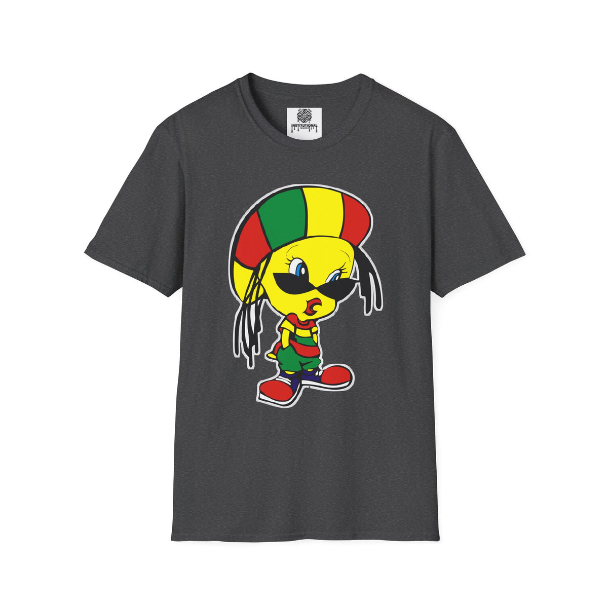 Rasta Tweety T-Shirt — Reggae Cartoon Graphic Tee