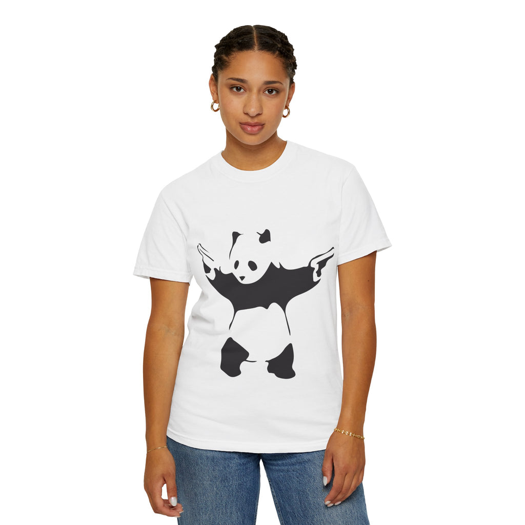 Panda with Guns T-Shirt — Streetwear Graphic Tee